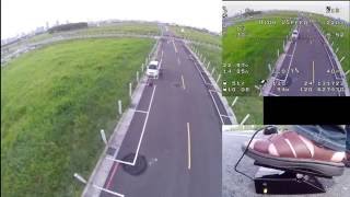 Pedal Controlled Camera Tilting by Futaba 14SG with 3DR Y6