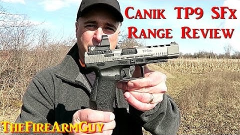 Canik TP9 SFx Range Review - TheFireArmGuy