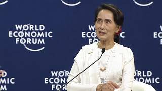 · daw aung san suu kyi, state counsellor of myanmarchaired by·
børge brende, president; member the managing board, world economic
forumhttp://www.weforu...