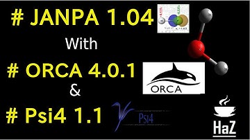 Quantum Chemistry ; (NPA) Natural Population Analysis: JANPA with ORCA and Psi4 programs