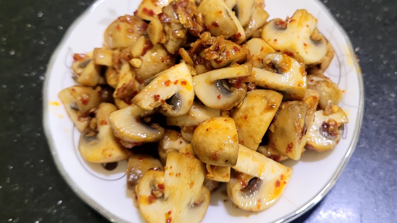 बटर गार्लिक मशरूम 🍄 | BUTTER GARLIC MUSHROOM 