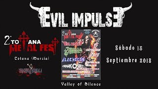 Evil Impulse - Valley of Silence (live II Totana Metal Fest 15-09-2018)