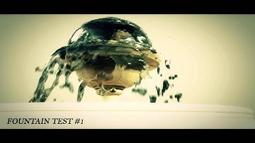Cinema 4D | Realflow Fountain Simulation Test