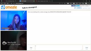 Fake Girl Moan Trolling on Omegle screenshot 5