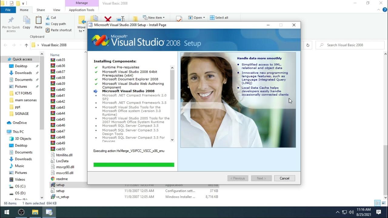 How to install Visual Studio 2008 - YouTube