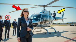 Fly This Helicopter and I'll Marry You, CEO Mocked the Janitor—His Real Secret Left Her Speechless