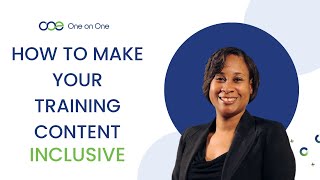 How To Make Your Employee Training Content Inclusive