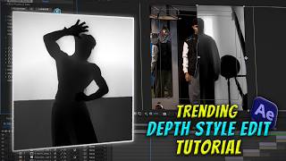 How To Create The VIRAL Depth Style Edit in After Effects! (BCC Depth Tutorial)