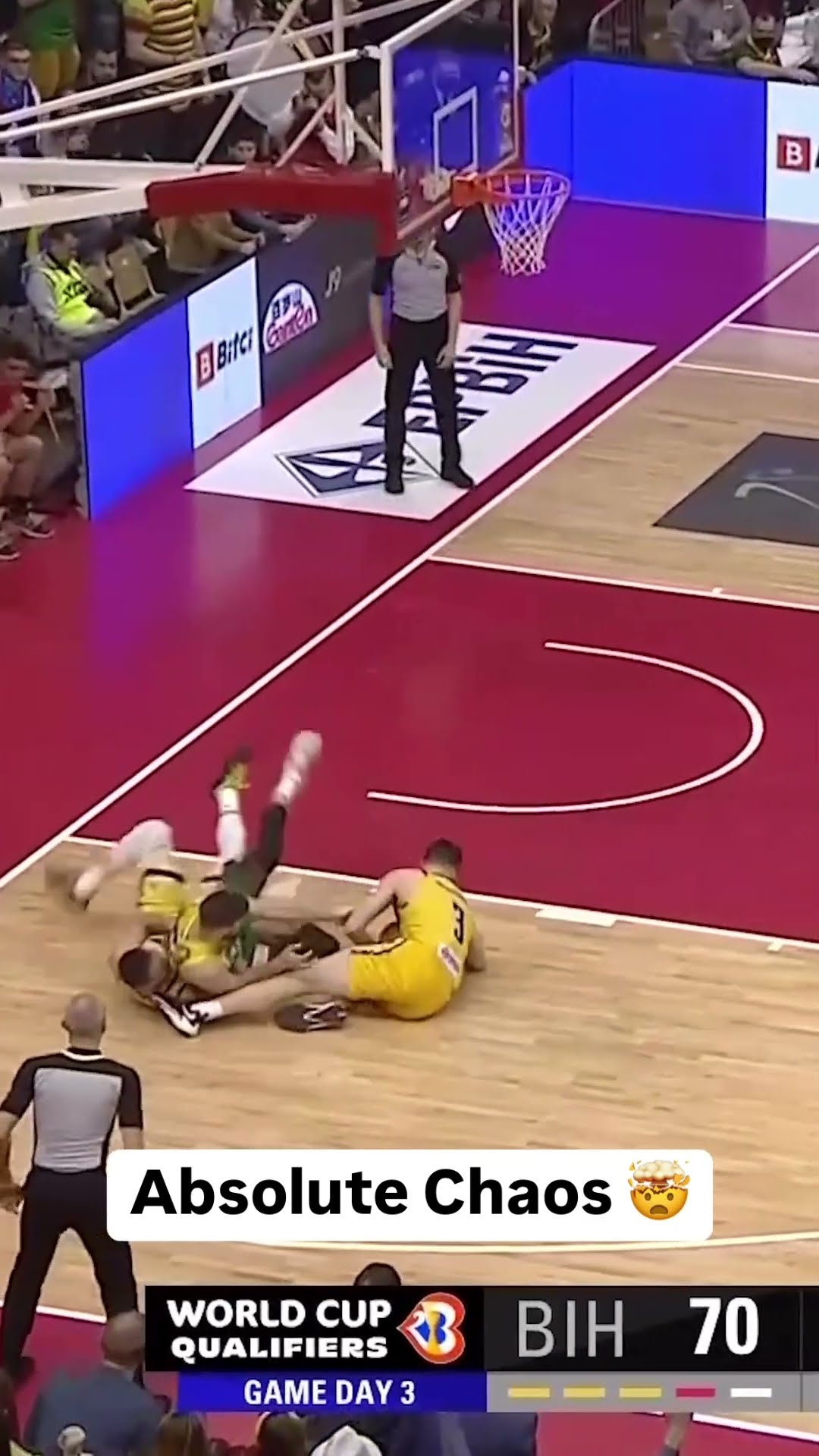 Unbelivable hustle from Bosnia and Herzegovina ???