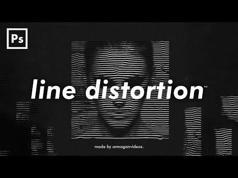 Photoshop Tutorial: Artistic Line Distortion Portrait (PS CC ) (EASY!) #photoshop #tutorial Photoshop Tutorial: Artistic Line Distortion Portrait (PS CC ) (EASY!) #photoshop #tutorial