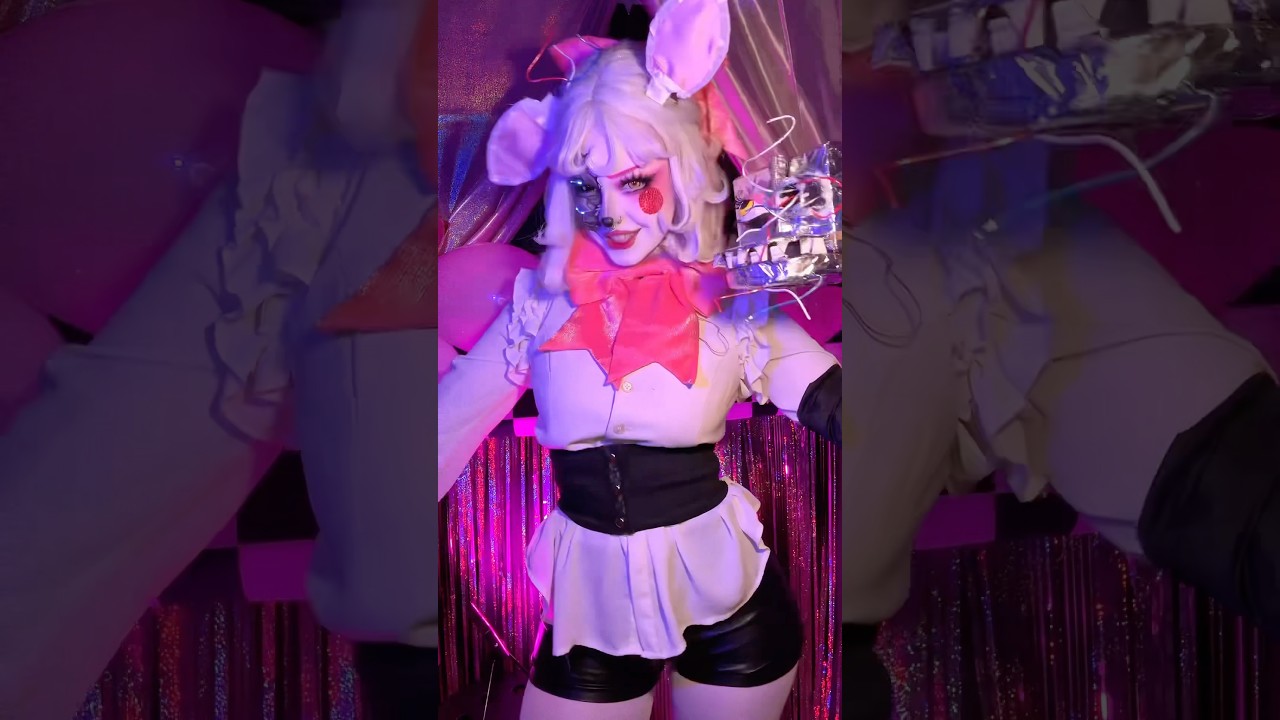shes back ! #cosplay #makeup #fnaf #fivenightsatfreddys #mangle #videogames #horrorgaming