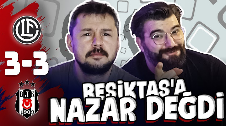 BİZE NE OLDU YA? | LUGANO 3-3 BEŞİKTAŞ | MAÇ TEPKİ #beşiktaş #lugano