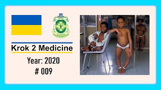 [ Krok 2 Medicine ] Year: 2020 - 009 (Ministry of Public Health of Ukraine) screenshot 1