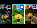 PLAYING MINECRAFT IN DIFFERENT GAMES 😳 (Granny,Roblox,Free Fire Max!)