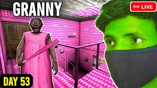 Granny Live Gaming Day 53 | Granny Game Horror Escape | BGM Royal Gaming