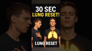 “30 Sec LUNG RESET | सिर्फ 2 Exercises में Strong Lungs!” #HealthHacks #shorts  #BreathingTechniques