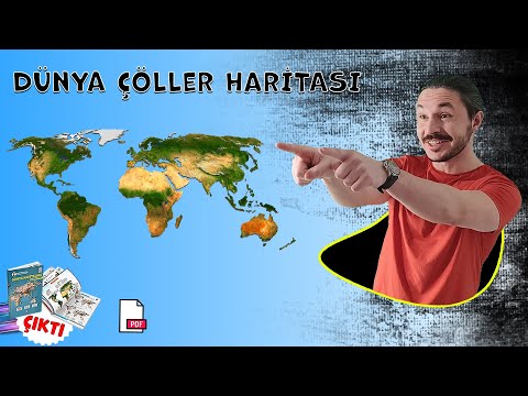 Dünya Harita bilgisi Tyt coğrafya , Dünya çöller haritası , coğrafya harita bilgisi Tyt