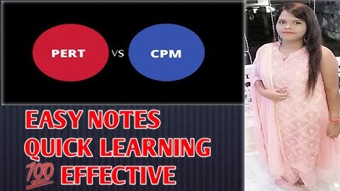 Difference between PERT and CPM | comparison chart | Tabular form | slideshare | 2020 | PPT |