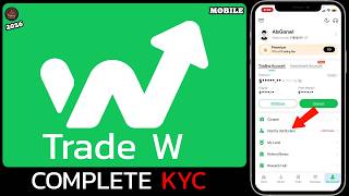 How to Complete KYC in Trade W App (Step-by-Step Guide 2026)? screenshot 5