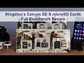 Kingston SD Flash Card Shootout - Canvas Select Plus, Go! Plus, and React Plus