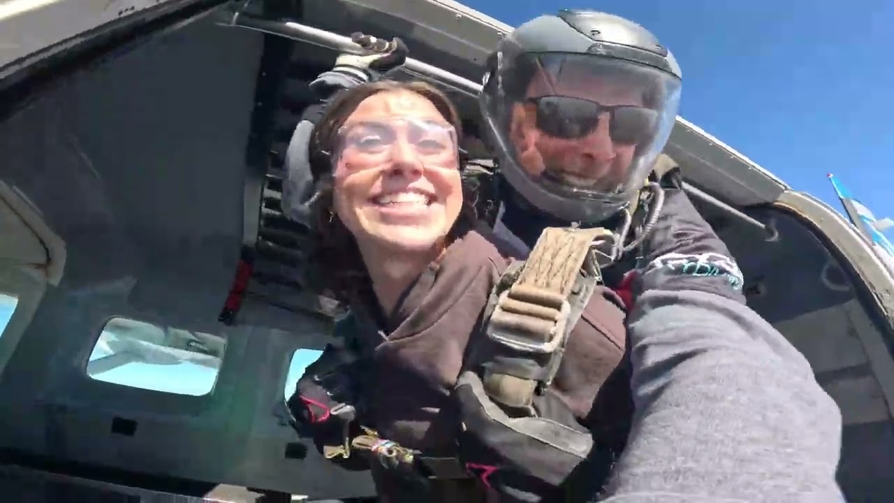 My first time skydiving! 