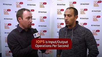 PopUpTechTalks: Yitzhak Bohadana at NetApp Insight Berlin 2017