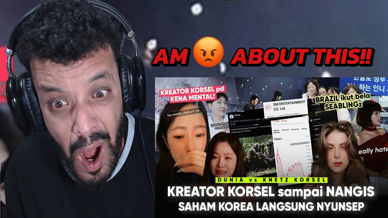 Serangan BERLANJUT Kreator Korea Nangis “Rating Tempat Wisata - Saham Korea Turun” SEAlings Menang