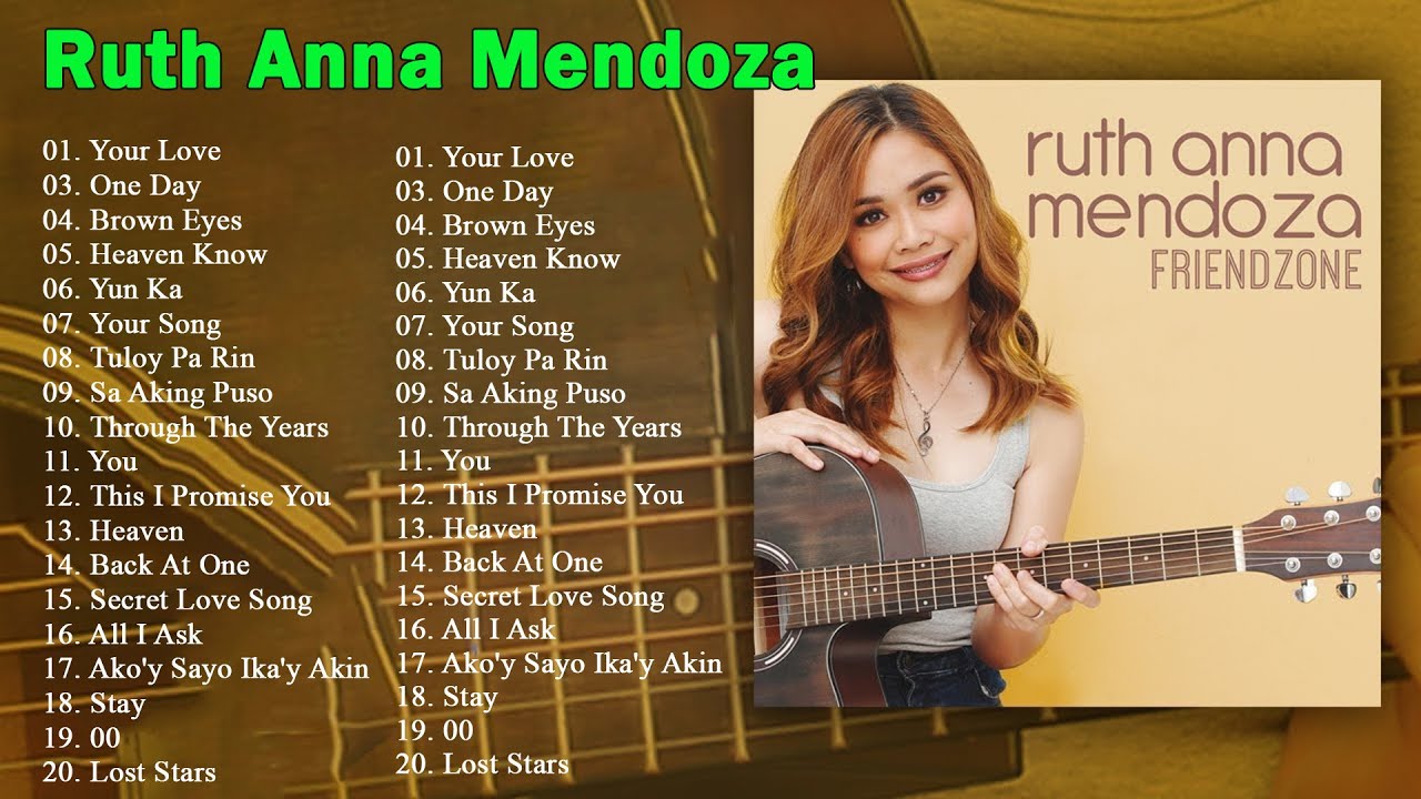 Ruth Anna Mendoza - Cover Songs Playlist 2023