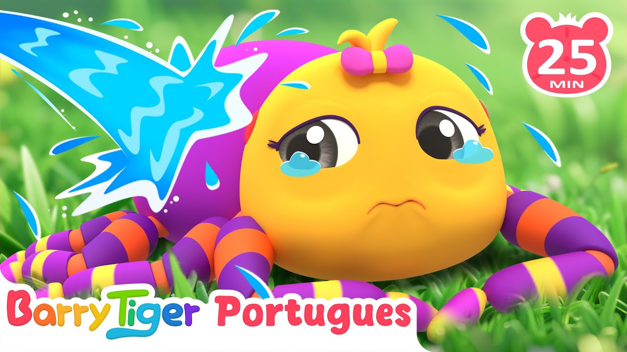 🕷️ A Aranhinha Corajosa! | Canções Infantis | BarryTiger