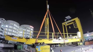 [ Timelapse ] Dismantling of Gantry Crane | GoPro Hero 4
