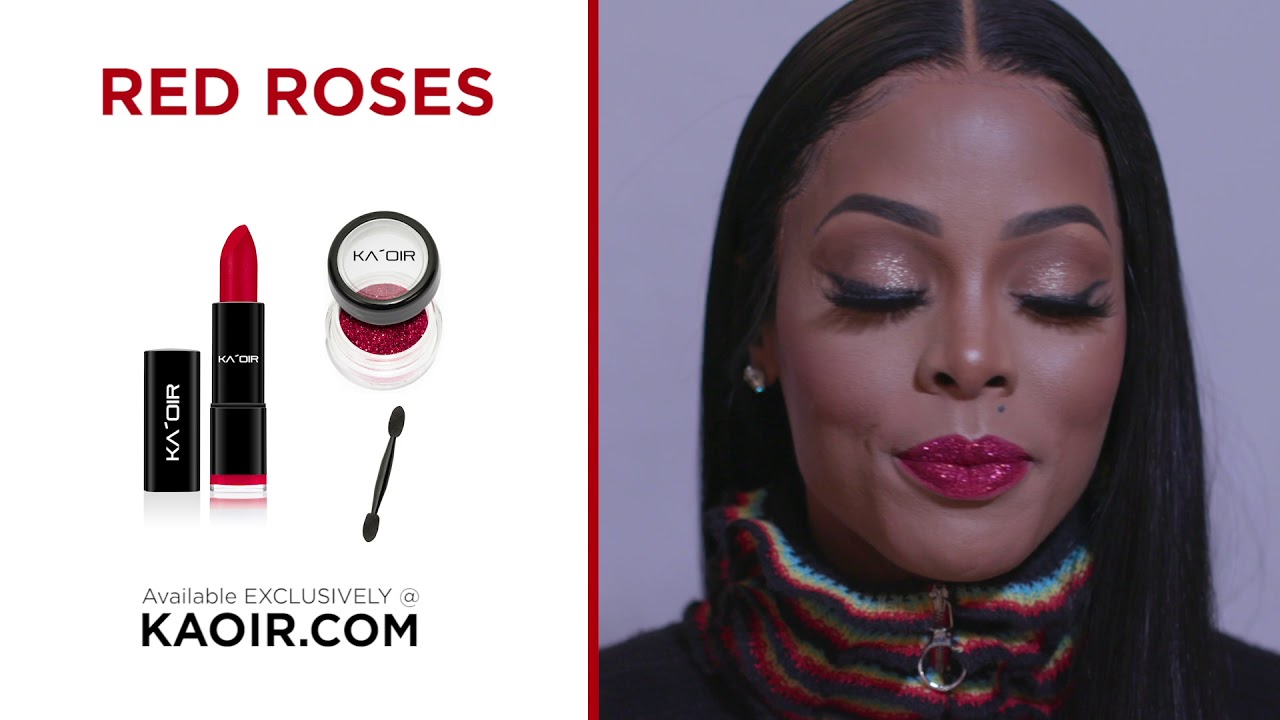 RED ROSES GLITZSTICK by KA'OIR Cosmetics - www.KAOIR.com