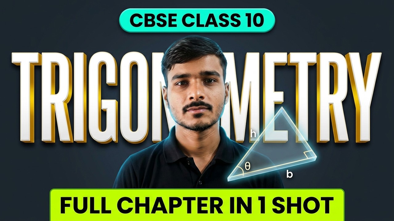 📐 Class 10 Math | Trigonometry – Complete One Shot Revision - YouTube