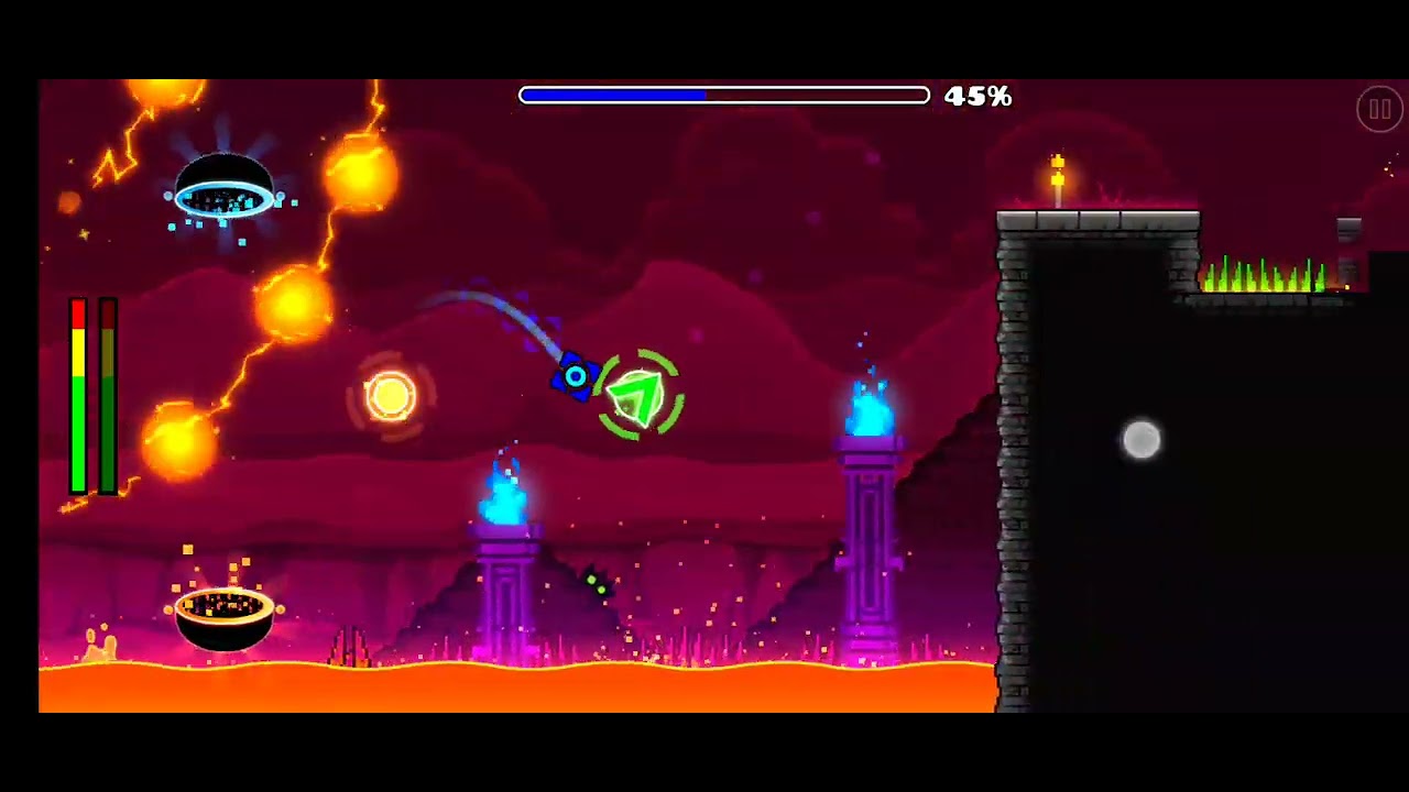 Geometry Dash: Level Dash with all coins. - YouTube