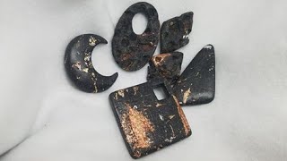 How To make Pendants using Mokume Gane |Pan Pastels & Foils | Polymer Clay