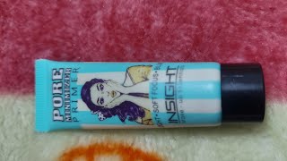 insight makeup primer product review / pore minimizer / light, soft, focus and blush / silicone base screenshot 5
