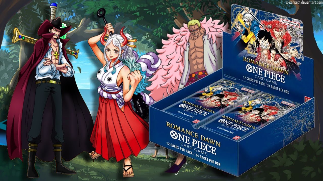 One Piece Card Game Romance Dawn Booster Box (OP01) Opening YouTube