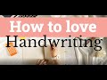 How to love handwriting for kids