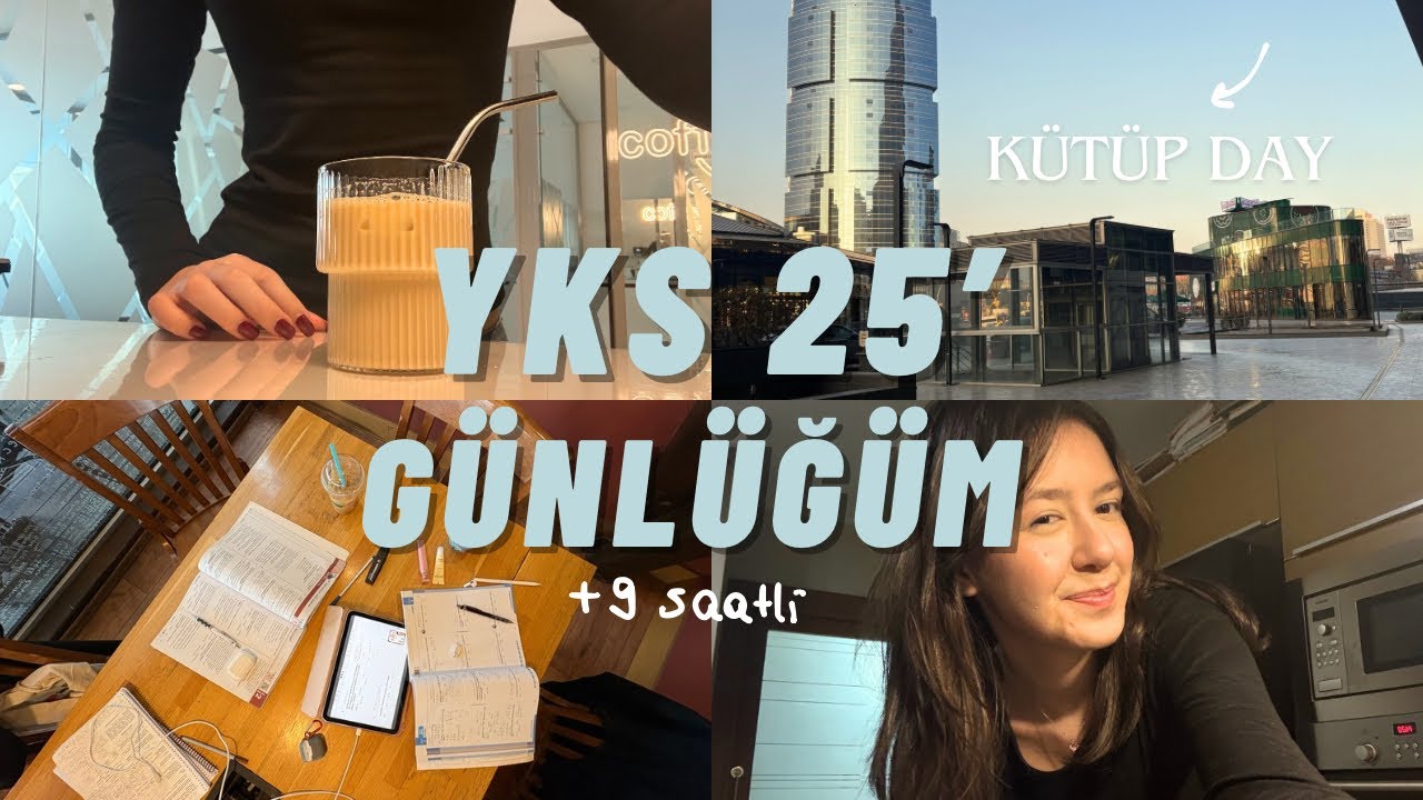YKS Ders Çalışma Günlüğüm-15 | KÜTÜPHANE GÜNÜ #yks25  #dersçalışmagünlüğü