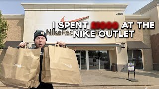 I WENT NIKE OUTLET HUNTING AND SPENT OVER £1000!!!!