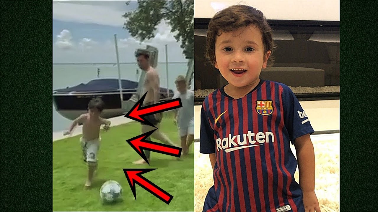 СЫН МЕССИ ИГРАЕТ КАК ОТЕЦ! ЧТО ТВОРИТ МАТЕО МЕССИ С МЯЧОМ. ЛЕО РАСТИТ ПРИЕМНИКА 