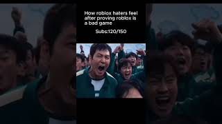 How roblox players feel after proving roblox is a bad game #shorts