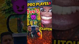 PUBG Mobile Pro Player 1v3 Clutch 😈🔥 | Funny Moments Livik #shorts