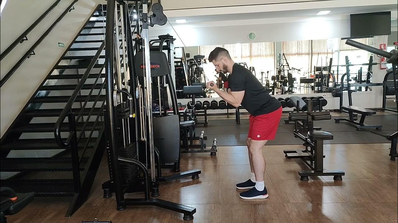 Tríceps Pulley Inverso Execução do exercício Felipeeloud