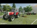 Removing Weed, Mowing Grass Making Hay Bales │Walchen 2K20 With Seasons│FS 19│Timelapse#2