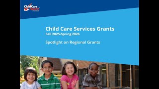 Regional Grant Workshop - August 2025