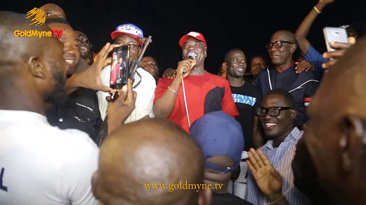 K1 DE ULTIMATE' S PERFORMANCE AT HIS 60TH BIRTHDAY NOVELTY FOOTBALL MATCH