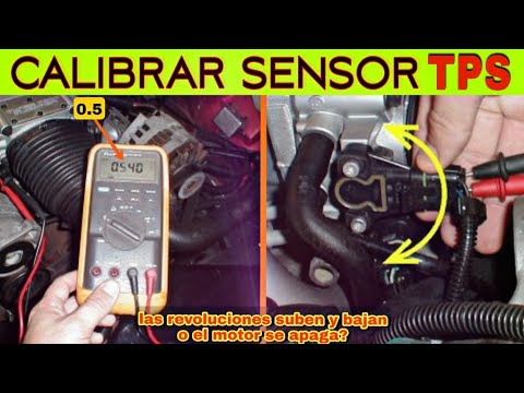 como calibrar sensor tps facil y rapido