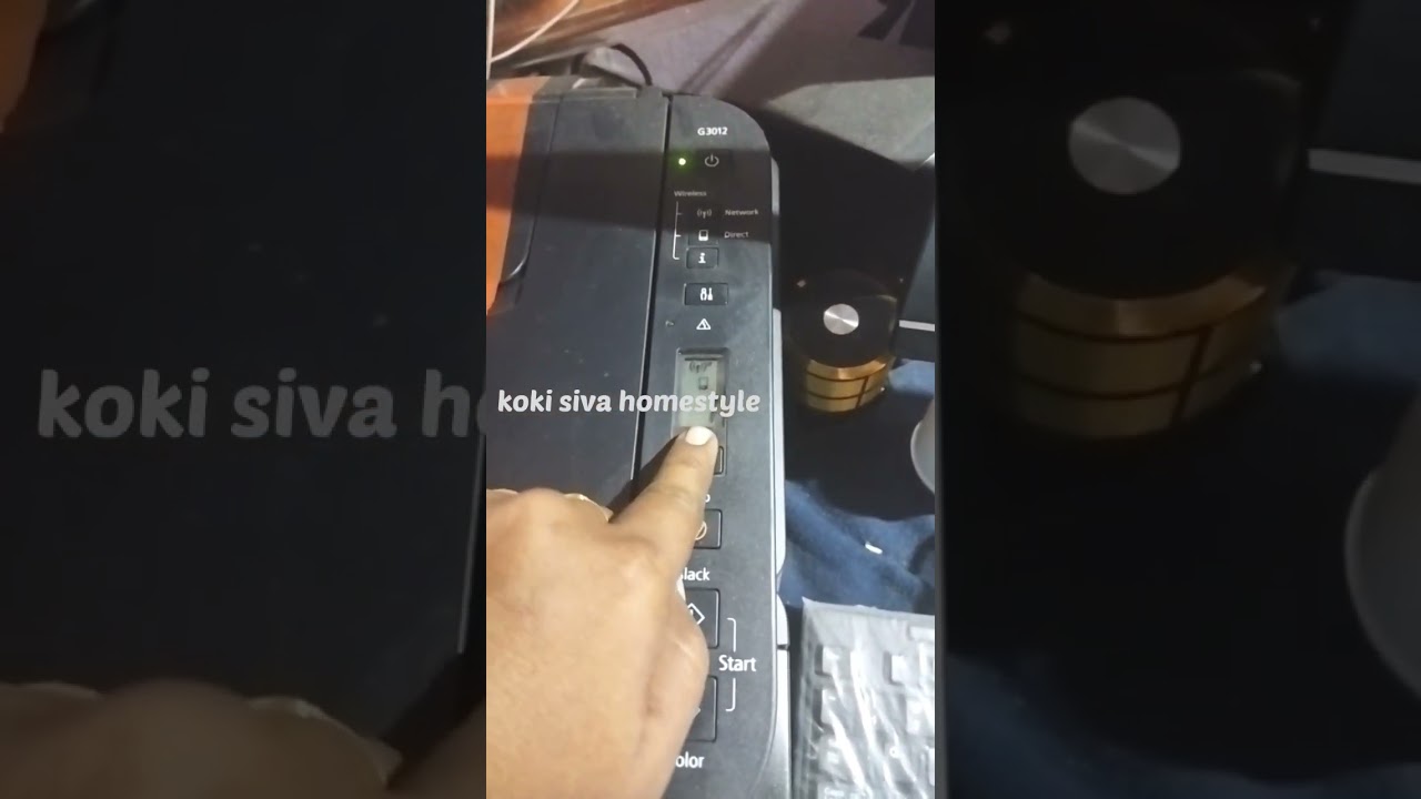 Canon Pixma G3012 printer no printing issues 