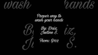 Euthenics Personal Hygiene Instructional Video -ARG DAIZ G102