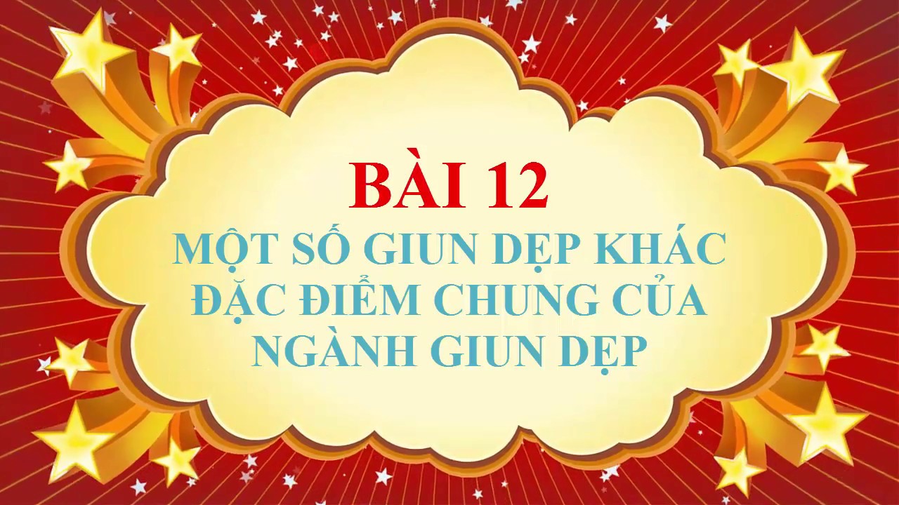 Sinh học 7 bài 12 | Sinh học lớp 7 – Bài 12 – Một số giun dẹp khác và Đặc điểm chung của ngành giun dẹp